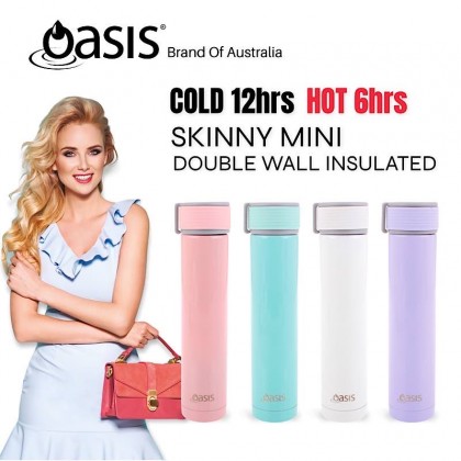 Oasis Skinny Insulated Bottle 250ml